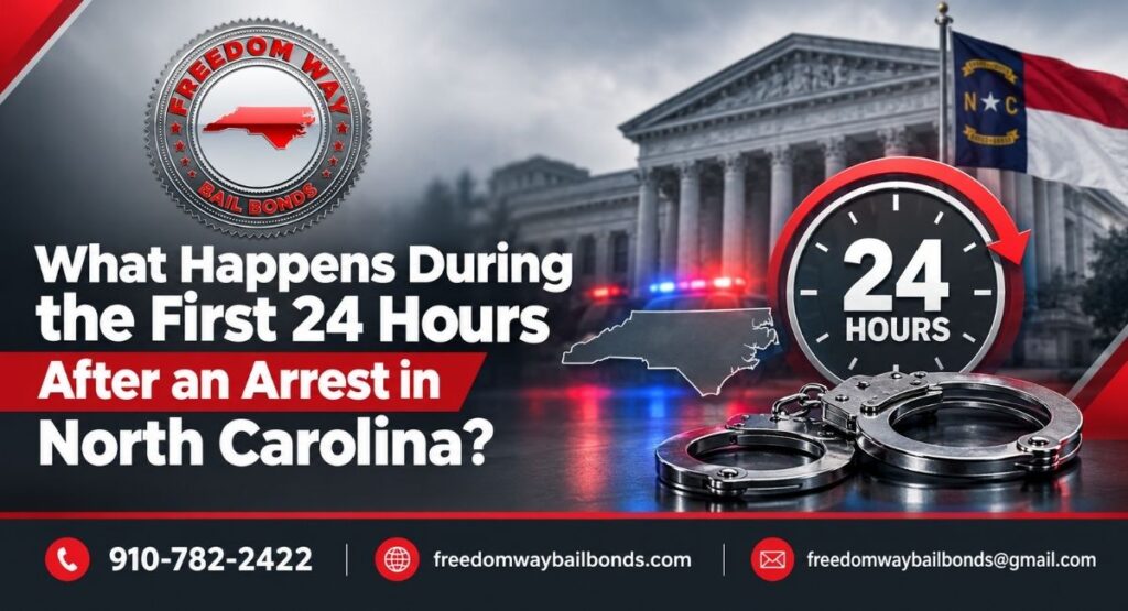 What Happens During the First 24 Hours After an Arrest in North Carolina?