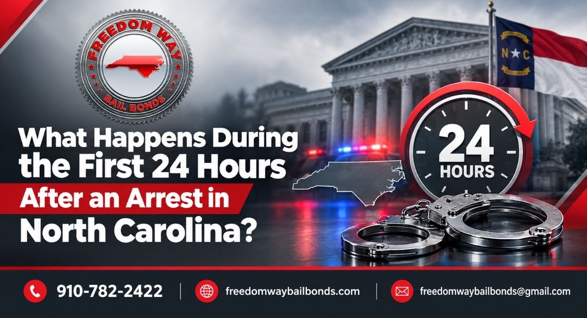 What Happens During the First 24 Hours After an Arrest in North Carolina?